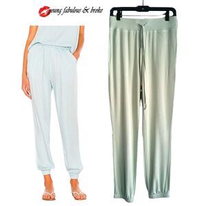 Young Fabulous & Broke NWT Weekender Jogger Pants M | Pastel Green